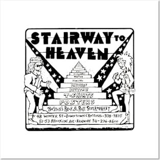 1980s Stairway to Heaven - Boston, Massachusetts Posters and Art